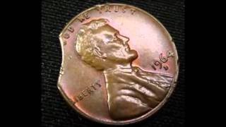 clipped planchet us error coin examples [upl. by Enellij]