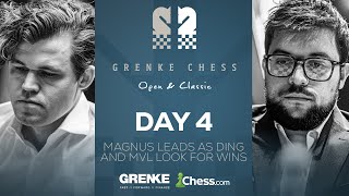 Magnus Leads The Charge In Qualifiers Can He Hold His Lead GRENKE Chess Classic 2024 Rds 78 [upl. by Malonis]