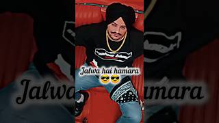 Jalwa hai hamara😎 Sidhu moose wala Challaned trendingshorts punjabisinger [upl. by Darcie]