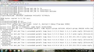 Configuring network objectgroup on cisco ASA [upl. by Eekram735]