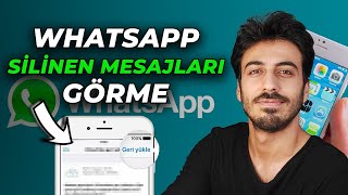 WHATSAPP SİLİNEN MESAJLARI GERİ GETİRME WhatsApp Silinen Mesajları Görme iPhoneampAndroid [upl. by Barbey]