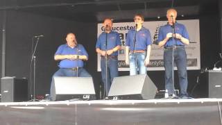 Gloucester Shanty Festival 2016 Portsmouth Shantymen 1 [upl. by Eniamrehc361]