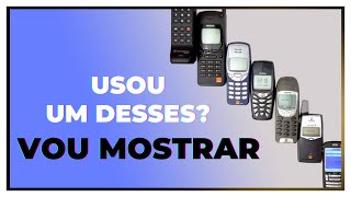 A evolução do celular  Nostálgico 🔥 [upl. by Nikolaus]