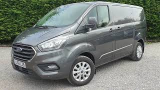 Ford Transit Custom Limited L1 H1 ICE pack 21 300 130ps  EXTRA LOCKS amp FULL FORD SERVICE HISTORY [upl. by Clorinde]