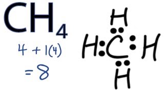 CH4 Lewis Structure  How to Draw the Dot Structure for CH4 Methane [upl. by Naivad855]