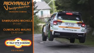 OBC SAMBUGARO  CUMERLATO  41° Rally Citta di Bassano 2024  PS4 Rubbio [upl. by Oirram]