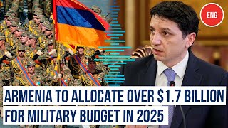 Armenian Finance Minister reveals military budget tripling since 2020 [upl. by Buddy123]