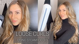 STEAMPOD 30  CURLS USING STEAM ♡ [upl. by Ahsilem761]