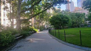 【4K】Madison Avenue Madison Square Park to 42nd Street 8AM New York City Random Walker [upl. by Ariajay]