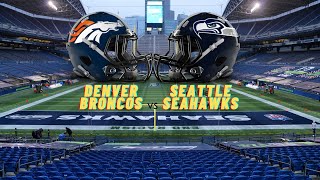 Seattle Seahawks vs Denver Broncos seahawks broncos nflfootball [upl. by Ellehcrad]