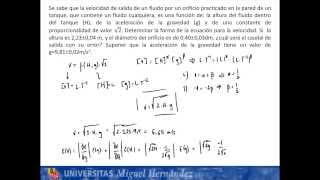 umh1148 201314 Lec001a Problema de Análisis Dimensional y errores 1 [upl. by Marco]