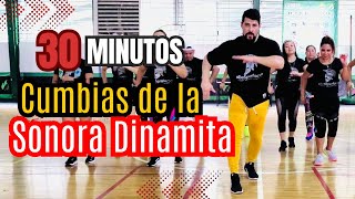 30 Minutos de Cumbias de La Sonora Dinamita  Cumbias para bailar  Baile para principiantes [upl. by Brookner]