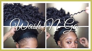 WASH N GO  TYPE 4 HAIR [upl. by Hesther]