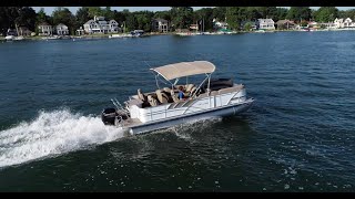 2020 Sylvan L3 Partyfish  Boat Test [upl. by Eizus]