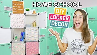 DIY Homeschool Locker Decor And Organization [upl. by Clarine]