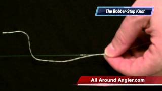 How to tie a bobber stop knot DIY tutorial [upl. by Patrizia]