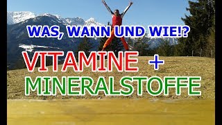 Wann und mit was kann ich was einnehmenVITAMINEMINERALSTOFFE UND Co [upl. by Decima]