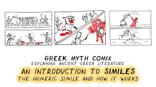 Similes the Homeric Simile and how it works in the Iliad and Odyssey  a teacher explains [upl. by Malaspina]