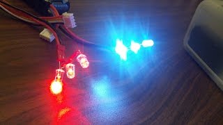 Arranging and Soldering LEDs in Series RC Tricopter Project [upl. by Oinotla]