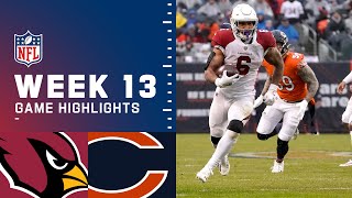 Cardinals vs Bears Week 13 Highlights  NFL 2021 [upl. by Eelyrag]