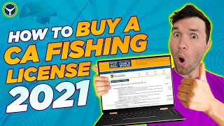 How to Buy a Fishing License in California for 2021 [upl. by Alusru]