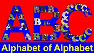 Alphabet of Alphabets Alphabetimals AZ  alphabet animals az for kids  English alphabet ABC Book [upl. by Eiramoj]