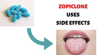 ZOPICLONE IMOVANE Review Uses Side Effects Mechanism of Action [upl. by Burkhardt]