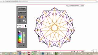 poligono estrellado [upl. by Paschasia]