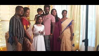 First communion Annmaria santhosh Part 1popular christian function church pambady all [upl. by Assirahc]