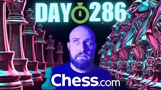 Can I Reach 2000 Elo on Chesscom in 1 Year Day 286 [upl. by Aldercy102]