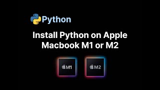 How to install Conda Python Jupyter Notebook natively on Macbook M1 M2 Apple Silicon [upl. by Jaymie349]