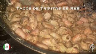 Tripitas de Res en Tacos [upl. by Alcot]