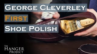 First Shoe Polish George Cleverley Baron de Redé Loafers [upl. by Dustan]