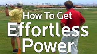 Effortless Power How To Increase Your Golf Swing Speed [upl. by Nosaes342]