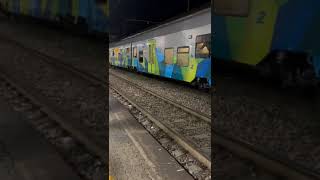 Minuetto in sosta a Trento REG 16941 per Borgo Valsugana Est trenitalia treni trainspotting [upl. by Erait]