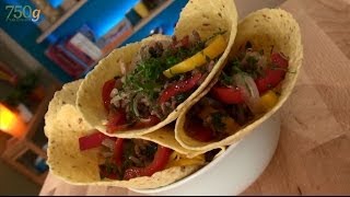 Recette de Fajitas à la viande hachée  750g [upl. by Yenettirb415]