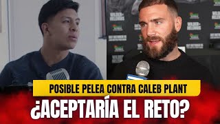 LA REACCIÓN DE JAIME MUNGUÍA AL ENTERARSE DE SU POSIBLE PELEA CONTRA CALEB PLANT [upl. by Loraine]