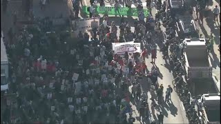 LIVE COVERAGE Downtown protest ahead of DNC [upl. by Moore]