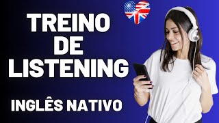 PRATIQUE SEU LISTENING OUVINDO INGLÊS NATIVO  DOIS ÁUDIOS COM TRANSCRIÇÃO EM INGLÊS [upl. by Livvyy]