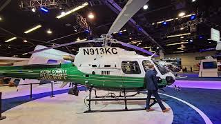 HAI now VAI HeliExpo 2024 walkaround of Airbus exhibit [upl. by Clarie]