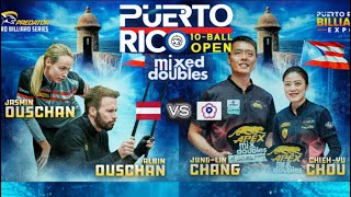 J Ouschan  A Ouschan vs J Chang  C Chou  KAMUI Mixed Doubles Full Highlights [upl. by Akerdna]