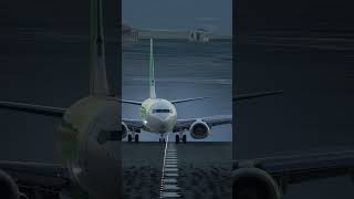 Transavia 737 bumpy landing Xplane 12 [upl. by Ludlow]