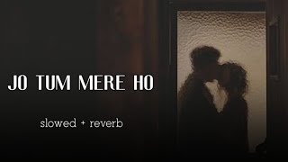 dekho na dekho na zulfon se  Jo Tum Mere Ho  Anuv Jain   slowed  reverb   Lyrics Song [upl. by Nimajeb]