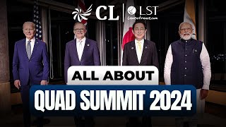 All about Quad Summit 2024  Quad Summit 2024 Current Affairs  CLAT 2025 GK Preparation [upl. by Orren]