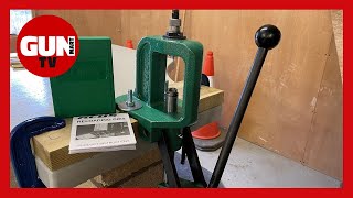 RCBS Rebel singlestage reloading press review [upl. by Rahcir]