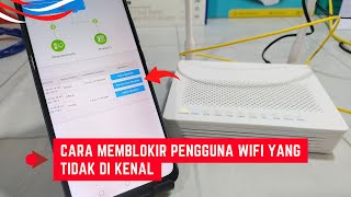 Cara Memblokir Pengguna Wifi Yang Tidak Di Kenal Sampai Berhasil [upl. by Aimahs899]