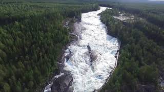 Storforsen Älvsbyn Sweden 2017 [upl. by Andree]