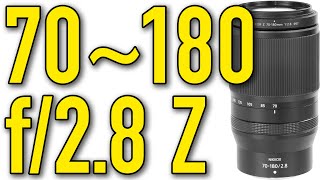 Nikon Z 70180mm f28 Review by Ken Rockwell [upl. by Egan]