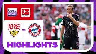 Stuttgart v Bayern Munich  Bundesliga 2324 Match Highlights [upl. by Besse86]