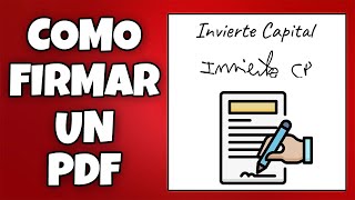 COMO FIRMAR UN DOCUMENTO PDF GRATIS ONLINE SIN PROGRAMAS FACIL Y RAPIDO EN 2024 [upl. by Velleman]